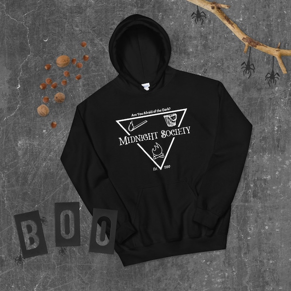 Midnight Society Hoody, Cosy Herbst Hoody, Are You Afraid of the Dark, 1990er Jahre TV, Halloween Hoody, Are You Afraid Of The Dark Shirt, Halloween