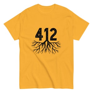 412 Tee, 412 Roots Tee, Steel City Tee, Pittsburgh Tee, Yinzer Tee, Yinzer Shirt, Pittsburgh Shirt, Hometown Shirt, Home Shirt, Pitt Gift
