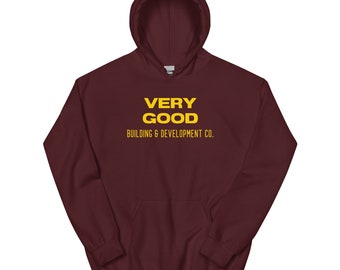 Very Good Building and Development Hoodie, Ron Swanson Hoodie, Ron Swanson Wood Working, Parks And Rec, Ron Swanson Fan, Parks & Rec Hoodie