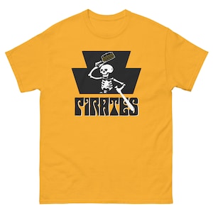 Pirates Shirt, Pittsburgh Baseball Shirt, Pirates Baseball Shirt, Grateful Dead Skeleton Shirt, Grateful Dead Pittsburgh Shirt, Pirates Fan