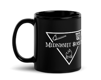 Midnight Society Mug, Halloween Coffee Mug, Are you Afraid of the Dark, 1990s TV, Halloween Theme, Are You Afraid Of The Dark Mug, Halloween