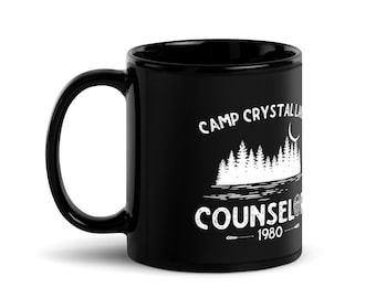 Friday the 13th Mug, Jason Coffee Mug, Jason Mask Mug, Camp Crystal Lake Mug, Halloween Mug, Horror Movie Fan Mug, Jason Fan Gift, Coffee