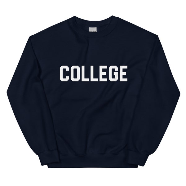 College Sweatshirt, Animal House Sweatshirt, Funny Graduation Gift, Vintage Inspired Animal House College Sweatshirt, Animal House College