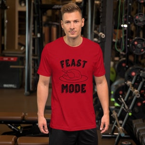 Christmas Dinner Shirt, Feast Mode Shirt, Thanksgiving Dinner Shirt, Funny Christmas Shirt, Turkey Dinner Shirt, Christmas Gift, Dad Gift