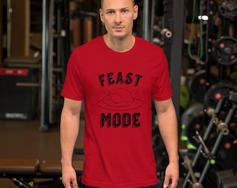 Christmas Dinner Shirt, Feast Mode Shirt, Thanksgiving Dinner Shirt, Funny Christmas Shirt, Turkey Dinner Shirt, Christmas Gift, Dad Gift