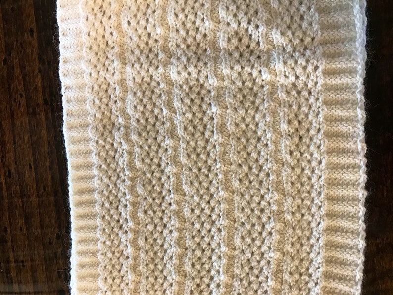 Michigan Scarf Pattern Knitted Cable and Lace Alpaca Scarf - Michigan Grown - Etsy