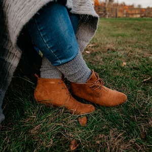 Alpaca Wool Crew Socks for Hiking