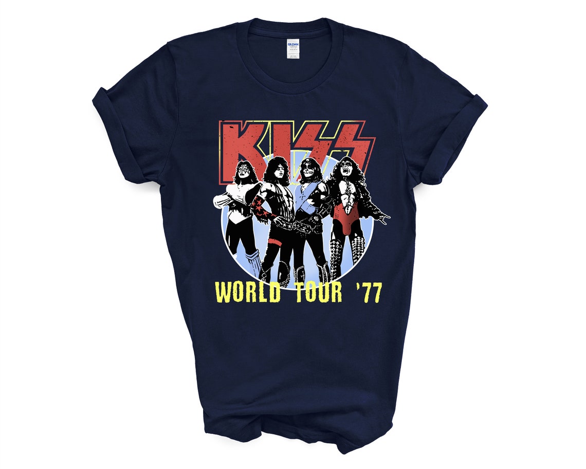 world tour 1977 t shirt