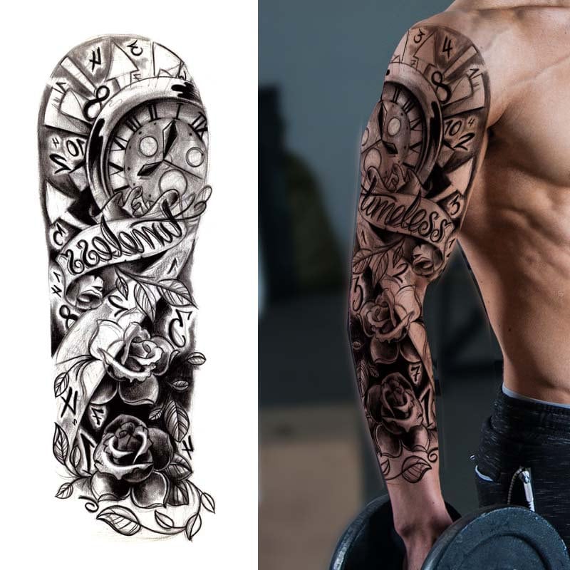 Sleeve Tattoo Design - Etsy Sleeve Tattoo Design - Etsy