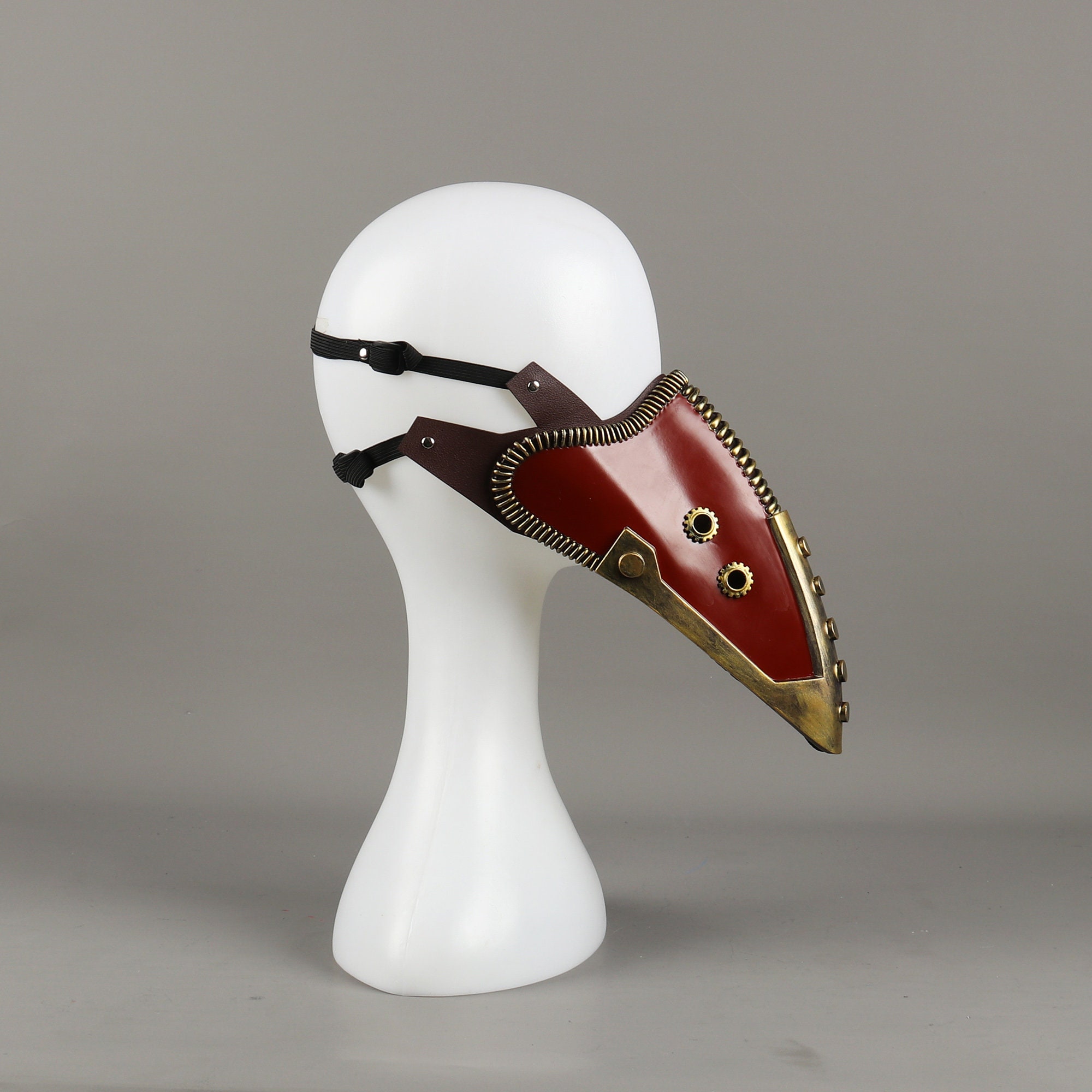 Overhaul Cosplay Mask Steampunk Birds Long Nose Punk Crow Retro Rock …