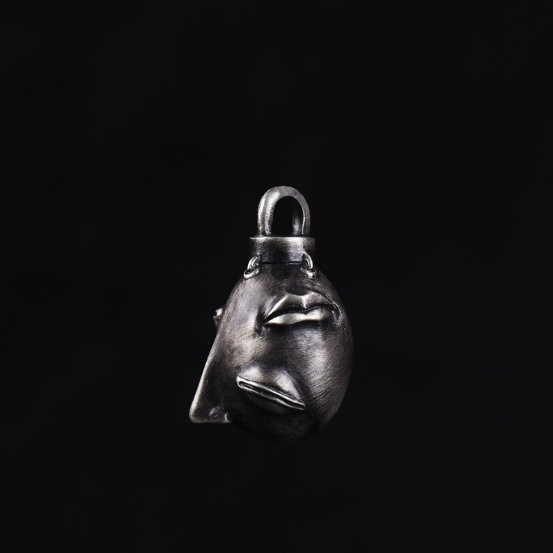 Silver 925 Behelit Pendant Beherit Necklace Griffith Cosplay - Etsy Canada