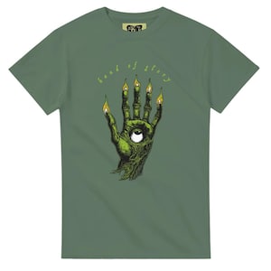 WHAT THE FOLK arts - Hand of Glory - Heavyweight Unisex Crewneck T-shirt