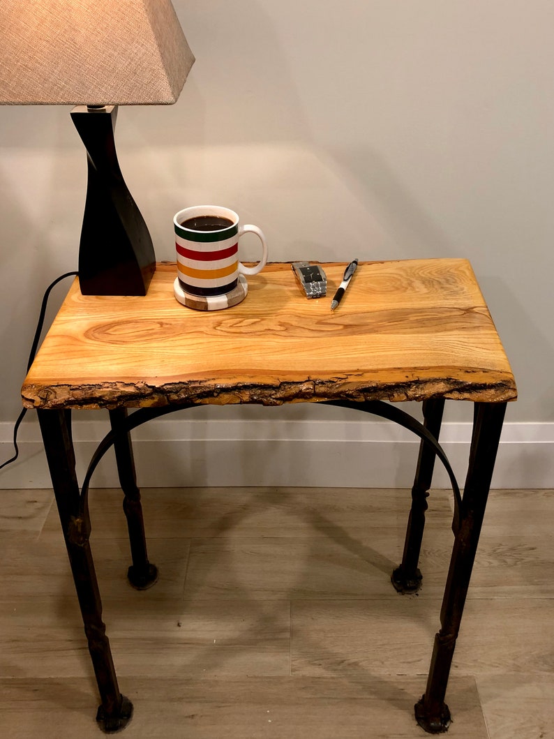 Made to Order, Custom Live Edge Bedside Table Etsy
