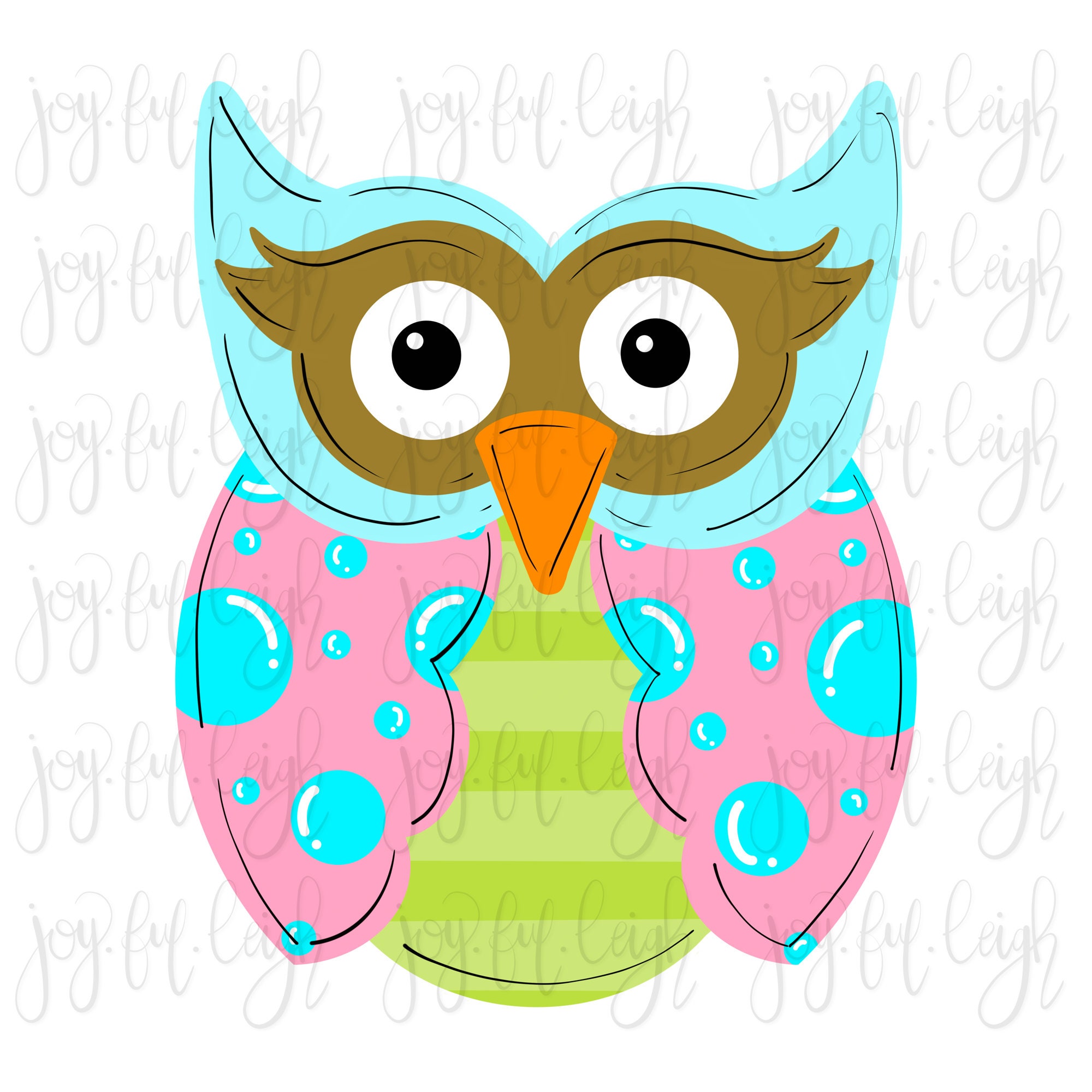Whimsical Owl PNG