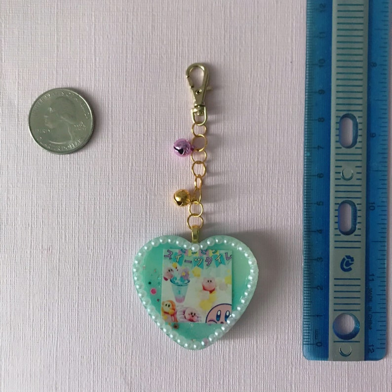 Kawaii Resin Japanese Video Game Character Handmade Keychain