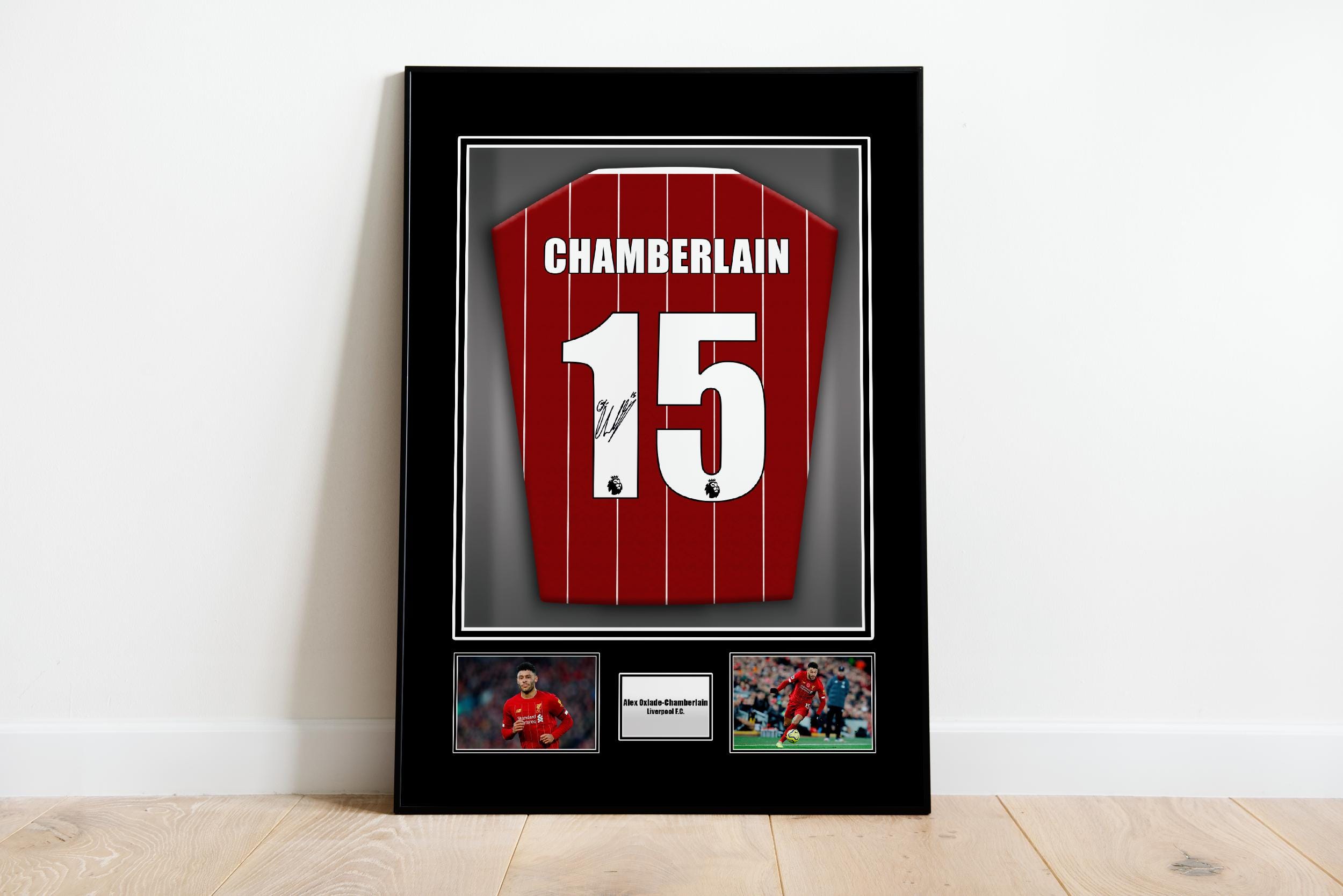 ALEX OXLADE-CHAMBERLAIN Liverpool Signed Football Shirt