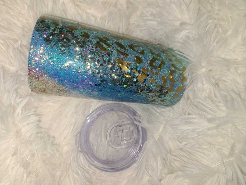 15oz Gypsy Leopard Custom Tumbler