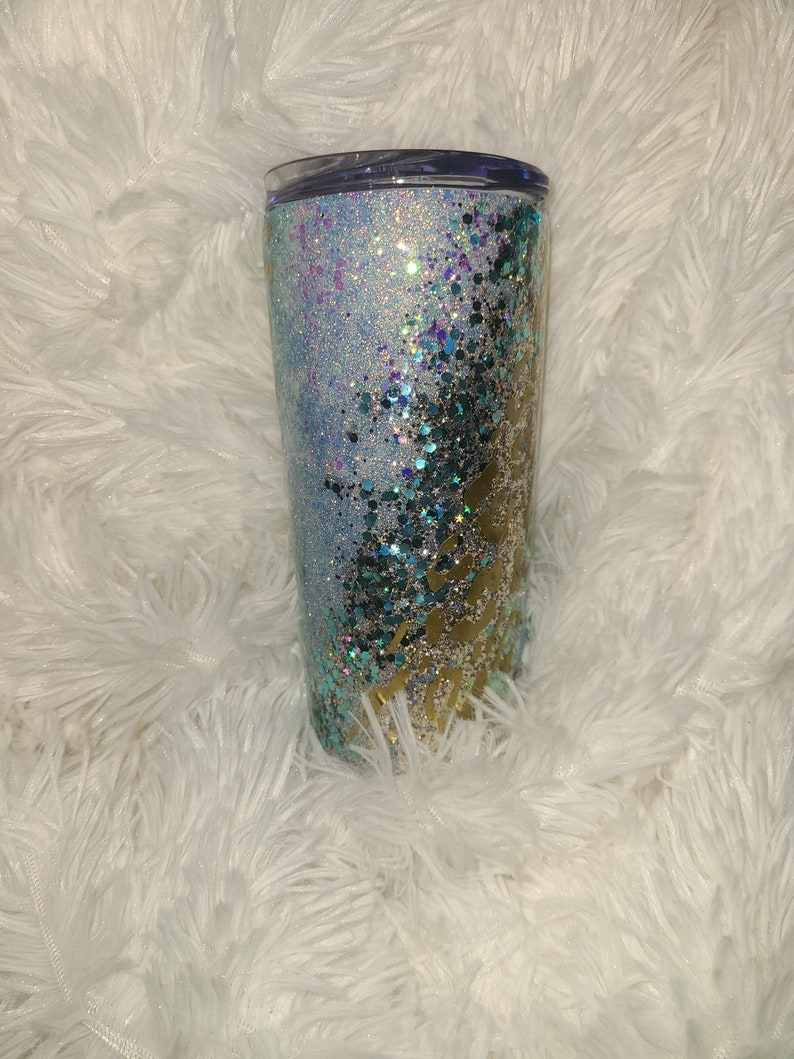 15oz Gypsy Leopard Custom Tumbler