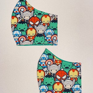 Children’s Superheroes Masks