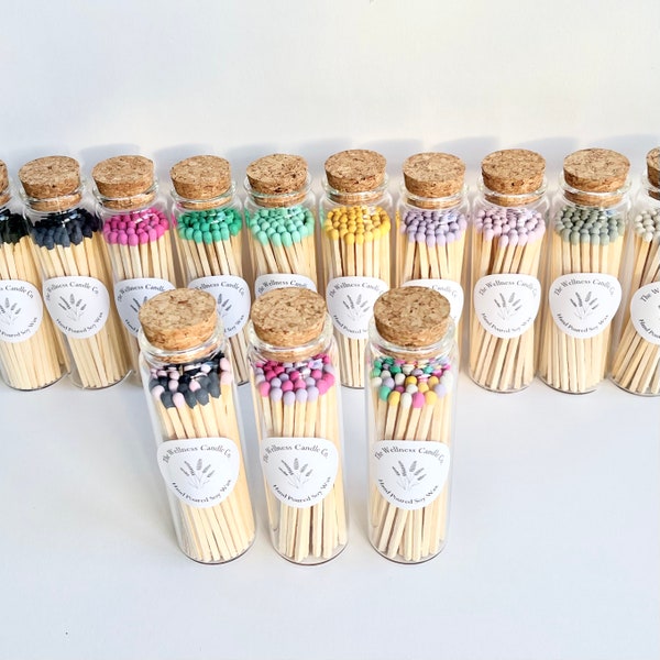 Matches in a Jar Etsy UK