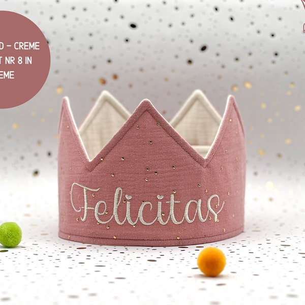 Girls Birthday Party Crown, Cute Unique Birthday Outfit for Girls, Custom Kids Crown