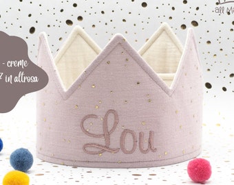 Girls Birthday Party Crown, Cute Unique Birthday Outfit for Girls, Custom Kids Crown