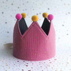 Girls Birthday Party Crown, Cute Unique Birthday Outfit for Girls, Custom Kids Crown image 5