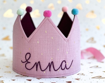 Girls Birthday Party Crown, Cute Unique Birthday Outfit for Girls, Custom Kids Crown, Birthday Gift Ideas