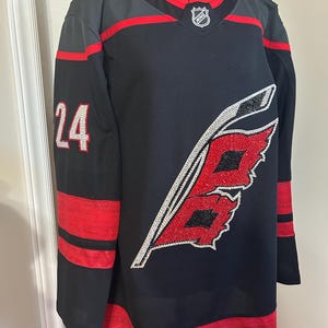 Custom rhinestoned jersey