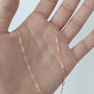 Dainty Paperclip Choker (Gold, Rose Gold or Silver)