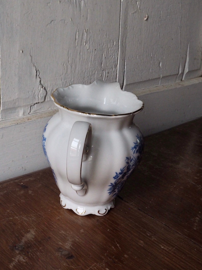 Set de Table en Porcelaine Blanche et Dorée de Seltmann Weiden Bavaria Theresia, 1960s, Set de 6 en vente sur