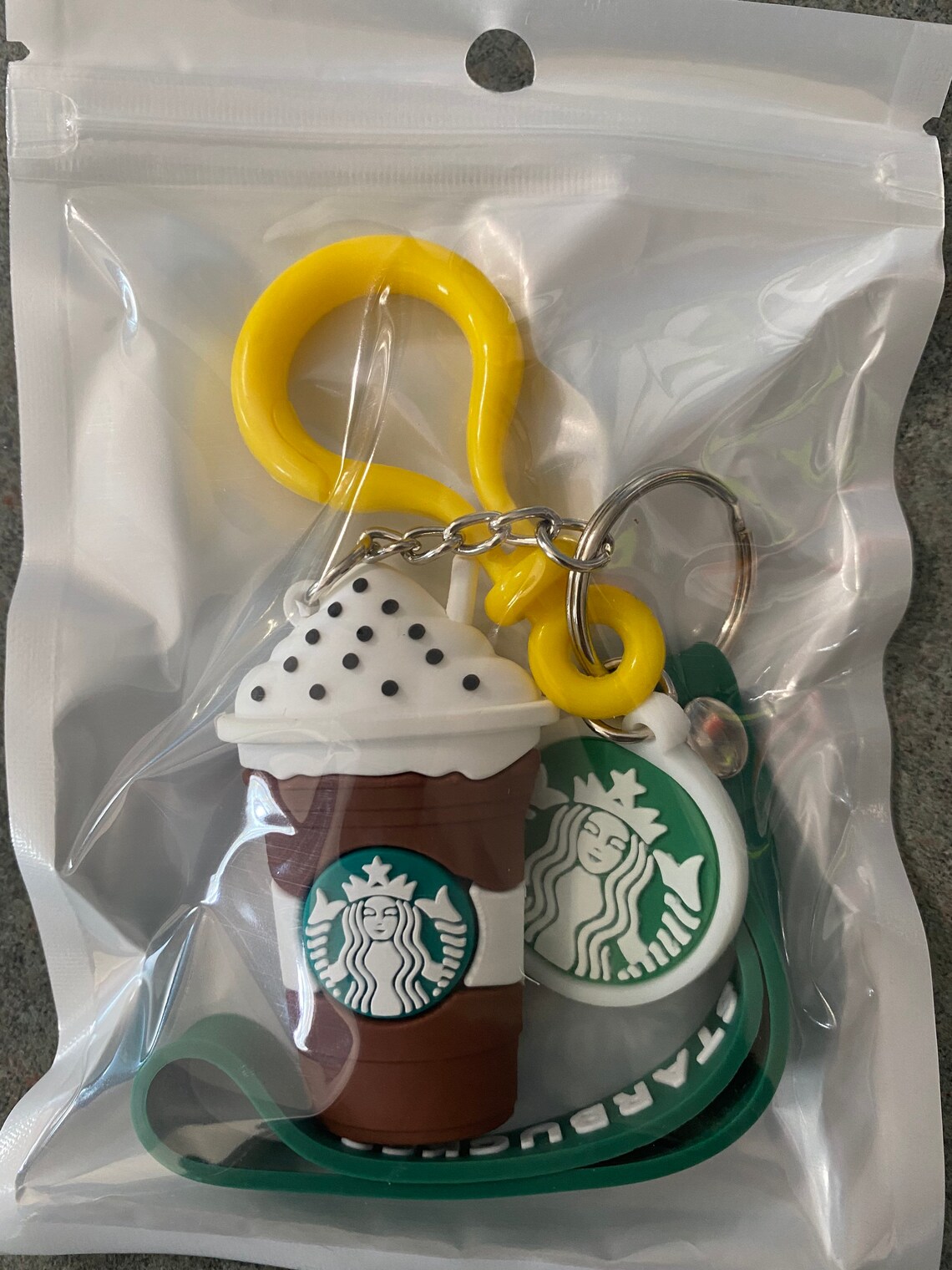 Starbucks Frappuccino keychains Etsy