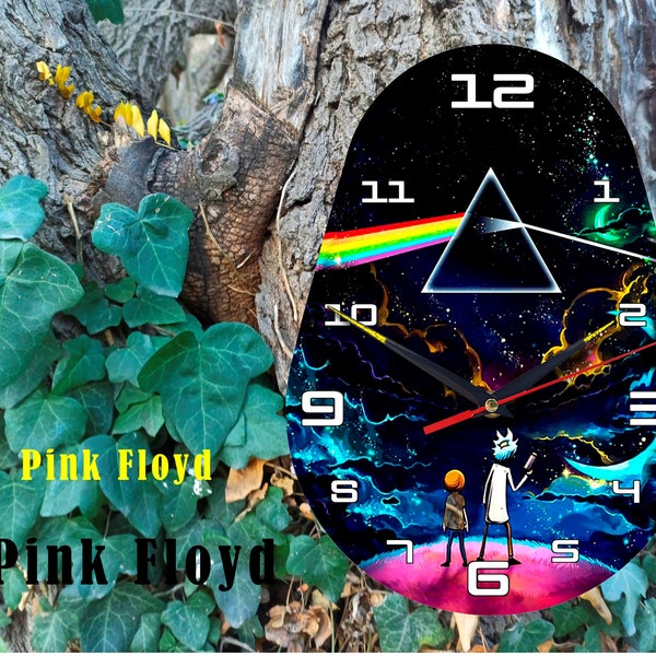 Pink Floyd Clock Etsy