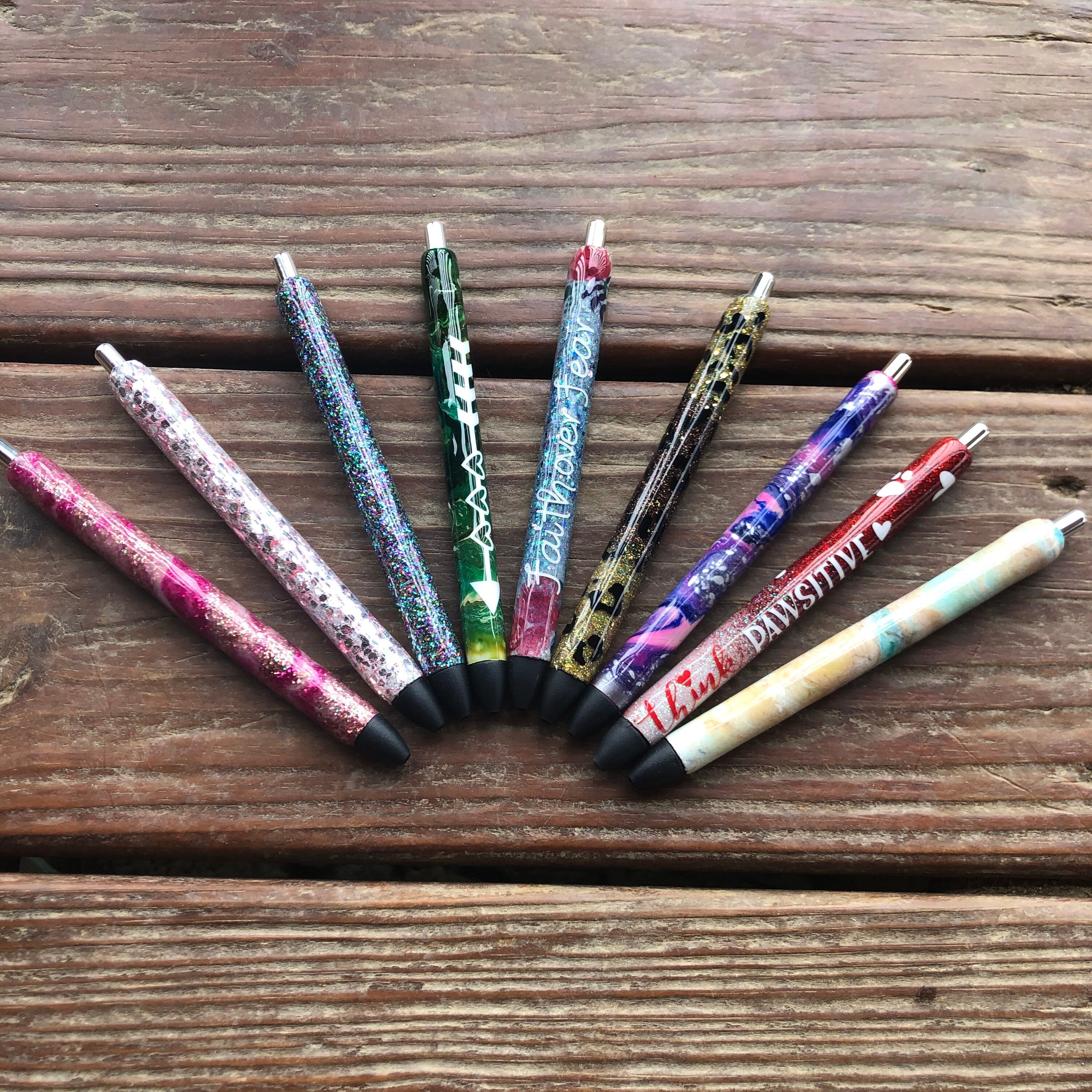 Bolígrafos de tinta rellenables a medida Etsy