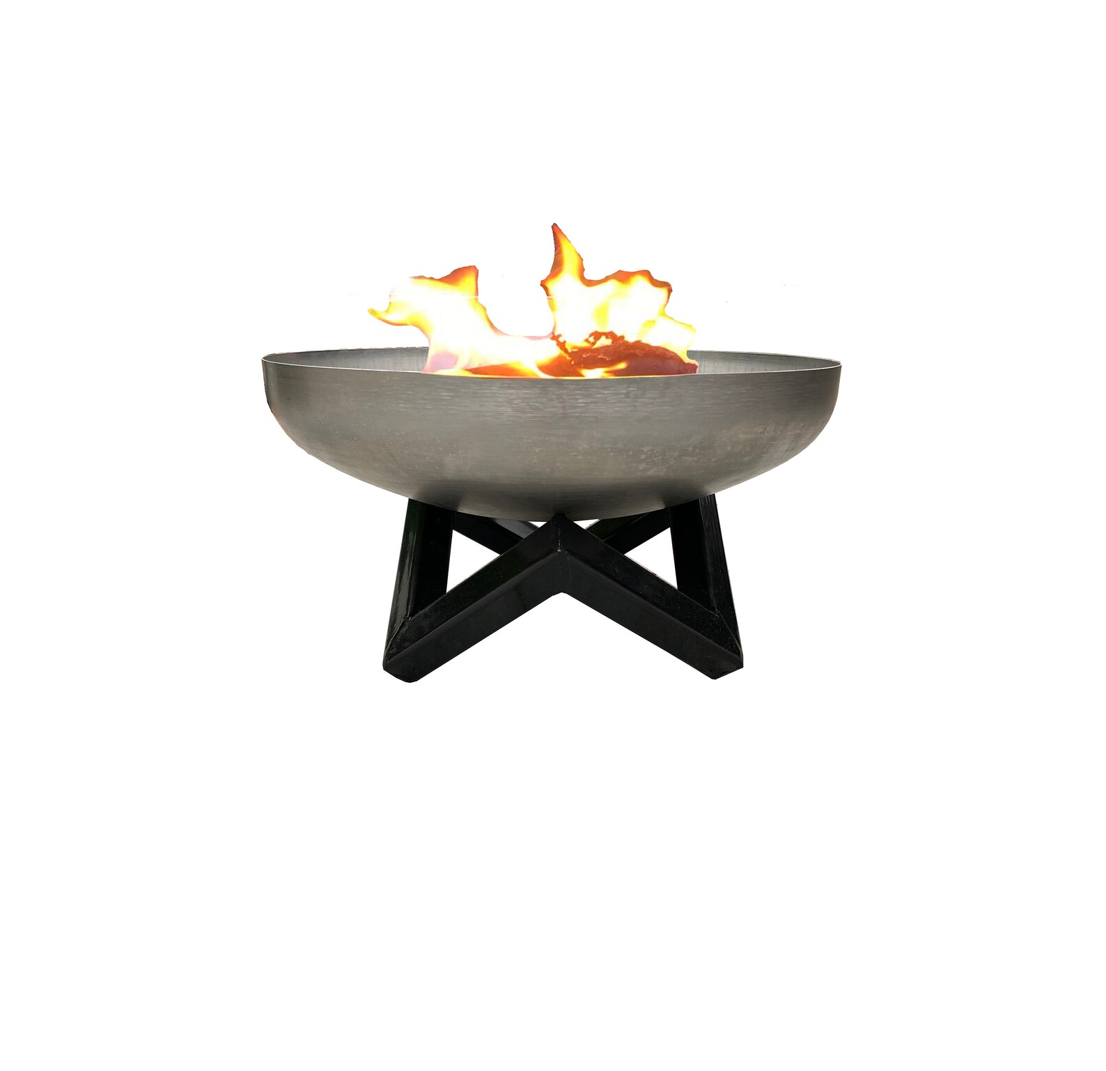 New Small Portable Fire Pit 38cm Stainless Steel Durable Etsy