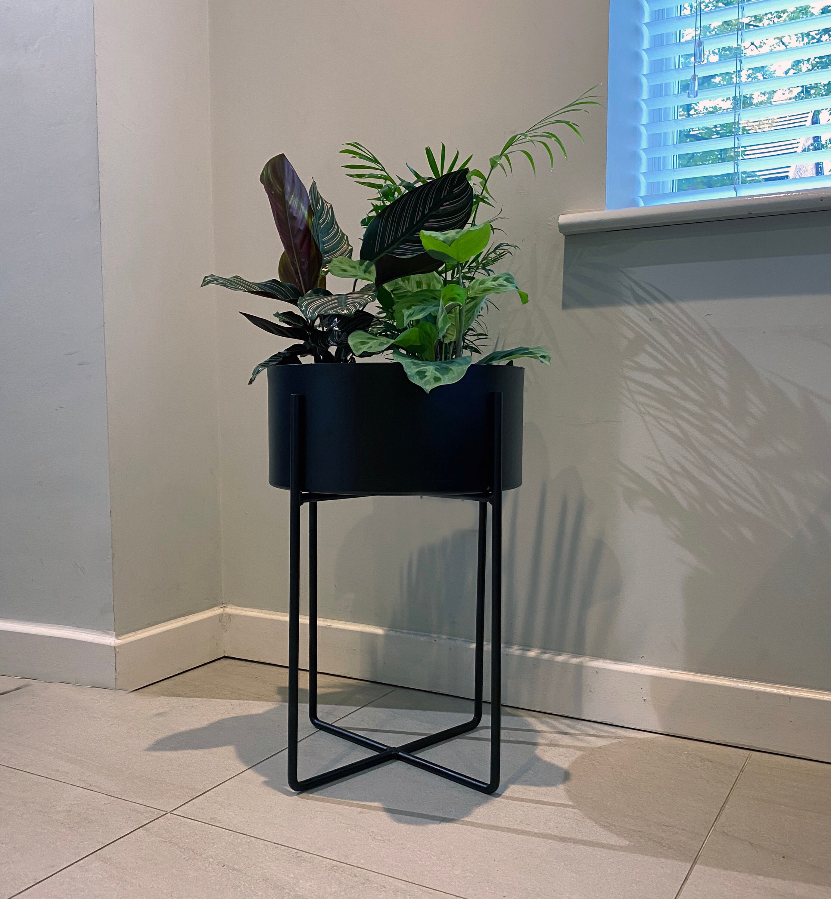 New Large Planter Plant Pot Indoors or Outdoors Aluminium Etsy UK