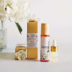 Mini! Trial Size- All-Natural Organic Botanical Perfume Roller | NO Alcohol, NO toxins!
