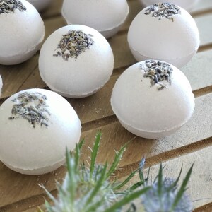 Organic Bath Bombs | Healing Lavender