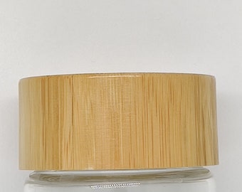 Bamboo Top Replacement for The Crystal Vibe Water Bottle