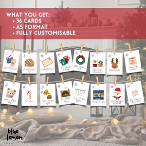 35 Printable DIY Advent Calendar Cards for Kids Christmas Bucket List 35 Printable DIY Advent Calendar Cards for Kids Christmas Bucket List