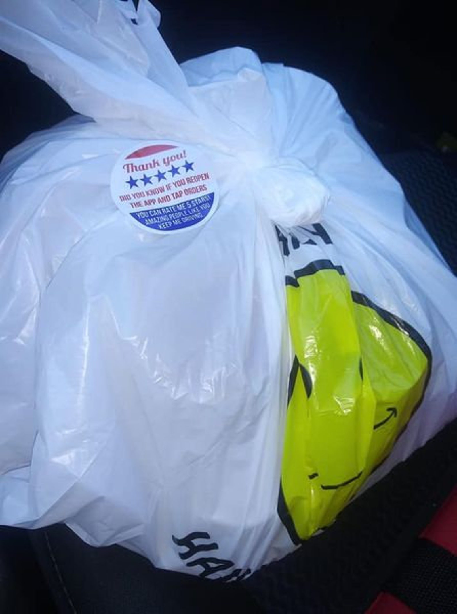 2 Doordash BagSeal Stickers Pack of 250 5 Star Etsy