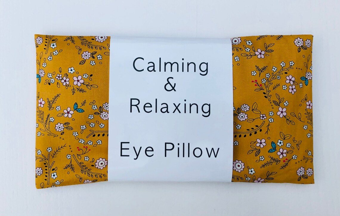 Eye pillow with removable washable cover Etsy