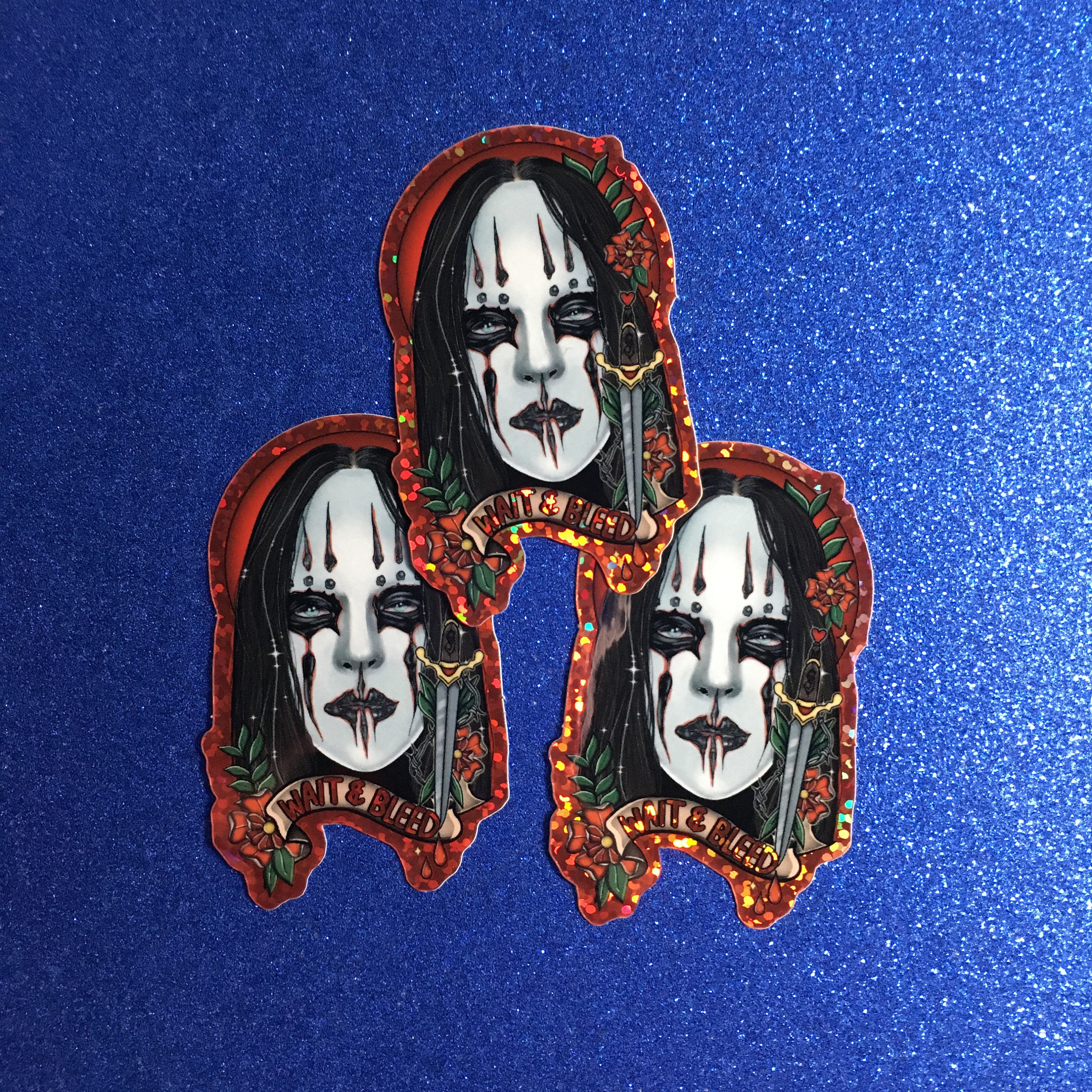 Joey Jordison Slipknot Maske 1999 Wait And Bleed Glossy Etsy