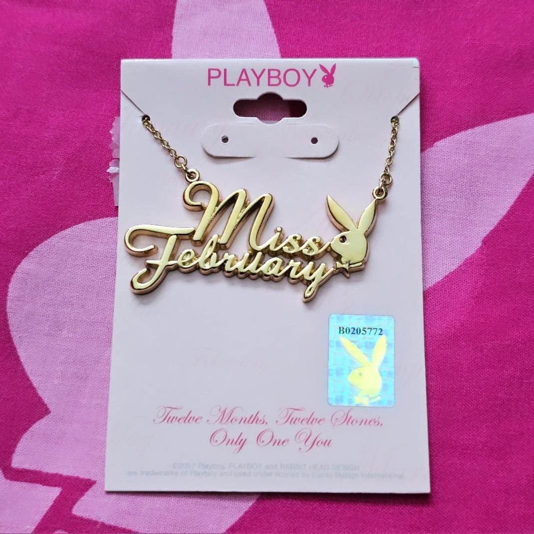 Playboy necklace - Etsy 日本