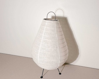 Linen Lantern Lamp 001