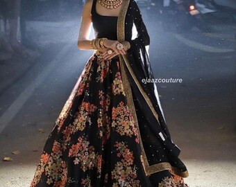 Bollywood Stylish Indian Party Wear Designer Lehenga Choli Wedding Ethnic Lengha