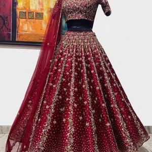 Sabyasachi Designer Lehenga Choli with high quality embroidery work Wedding lehenga choli party wear lehenga choli Indian Women,lengha skirt