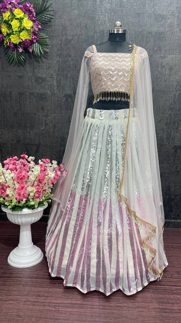 Designer Lehenga Choli for Women Party Wear Bollywood Lengha Sari,indian  Wedding Wear Embroidery Custom Stitched Lahenga With Dupatta,dress -   Canada