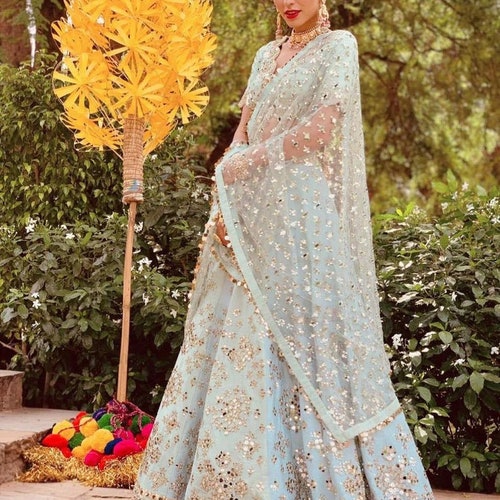 Black Designer Lehenga Choli Indian Pakistani Wedding - Etsy