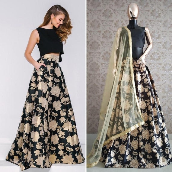 Designer Lehenga Choli For Women Party Wear Bollywood Lengha Etsy Ireland